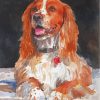 Cocker Dog Art paint by numbers