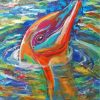 Colorful Dolphin Art paint by numbers