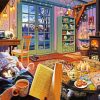 Cozy House paint by numbers