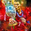 Cristiano Ronaldo Art paint by numbers