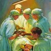 Doctors In The Operation Art paint by numbers