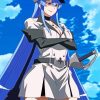 Esdeath Girl Anime paint by numbers