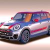 Mini Cooper F54 Car paint by numbers