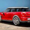 Red Mini Cooper F54 Car paint by numbers