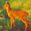 Fawn Animal paint by numbers