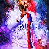 The Professional Footballer Neymar paint by numbers
