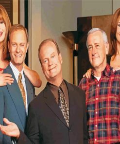 Frasier Characters paint by numbers