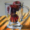 Fruit Cup Glass paint by numbers