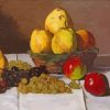 Fruits Still Life Art paint by numbers
