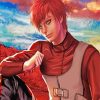 The Japanese Character Gaara paint by numbers