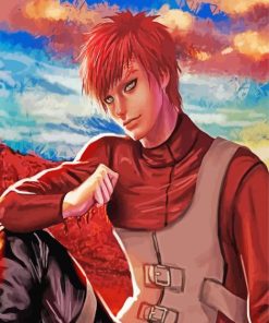 The Japanese Character Gaara paint by numbers