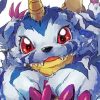 Gabumon Digital Character paint by numbers