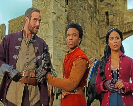 Galavant Television Series paint by numbers