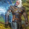 Geralt Of Rivia The Witcher paint by numbers