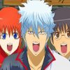 Gintama Anime Characters paint by numbers