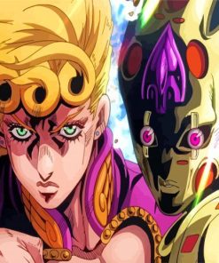 Giorno Giovanna paint by numbers