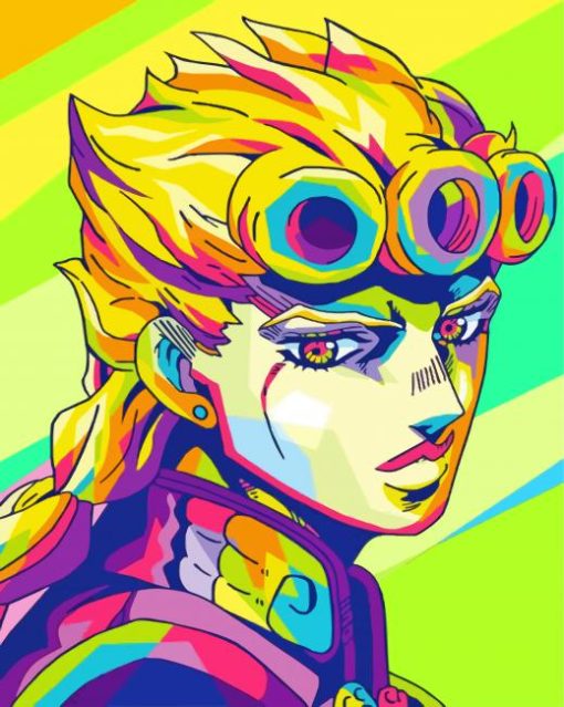 Giorno Giovanna Pop Art paint by numbers