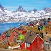 Greenland Landscape paint by numbers