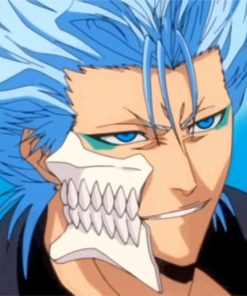 Grimmjow Anime Face paint by numbers