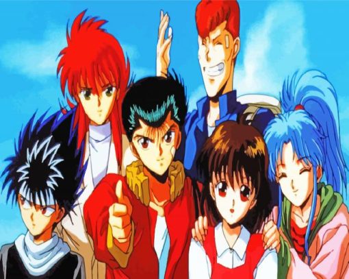 Japanese Hakusho paint by numbers