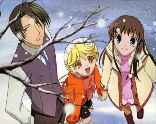 Hatori Sohma And His Family paint by numbers
