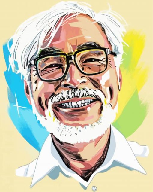 Hayao Miyazaki Ghibli paint by numbers