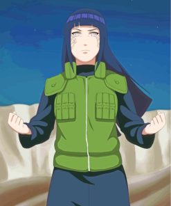 Naruto Und Hinata Anime Paint By Numbers - PBN Canvas