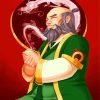 Iroh Character Illustration paint by numbers