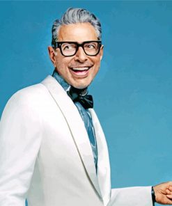 The Actor Jeff Goldblum paint by numbers
