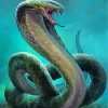 Reptile Cobra Snake Art paint by numbers
