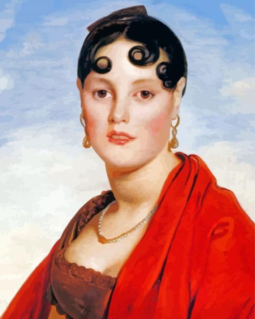 Jean-Auguste-Dominique Ingres paint by numbers