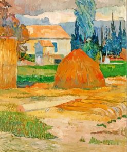 Landscape Near Arles paint by numbers