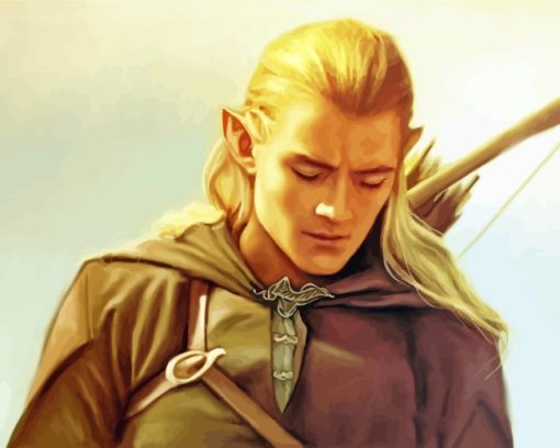 Legolas The Lord Of The Rings paint by numbers