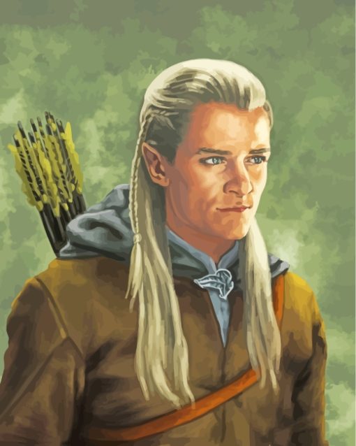 Legolas Character Movie paint by numbers