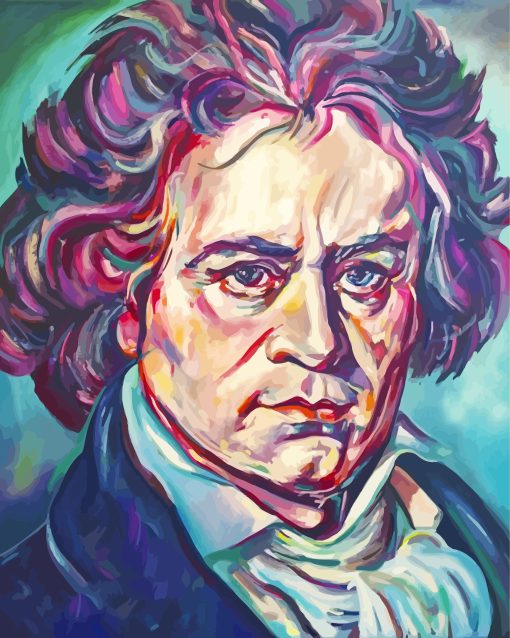 Ludwig Van Beethoven Art paint by numbers