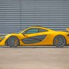 Luxury Yellow Mclaren paint by numbers