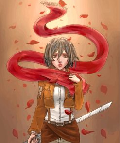 Mikasa Japanese Character paint by numbers