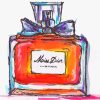 Aesthetic Miss Dior Art paint by numbers
