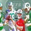Players Of New York Jets paint by numbers