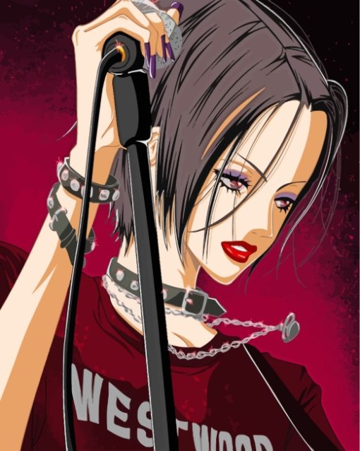 The Singer Nana Osaki Anime paint by numbers