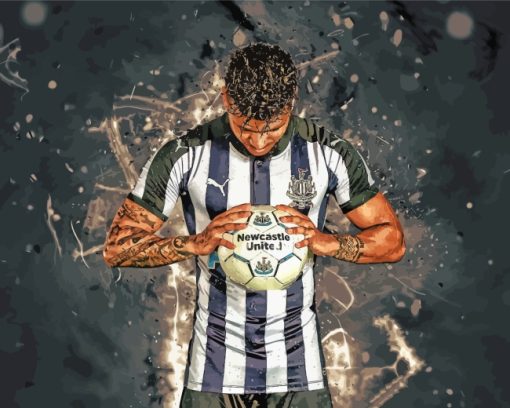 DeAndre Yedlin Player paint by numbers