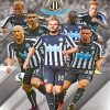 Newcastle United Football Club Players paint by numbers