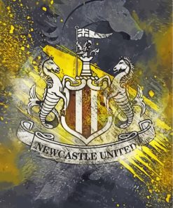 Club Newcastle United Logo paint by numbers