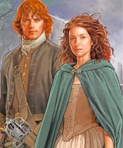 Outlander Movie paint by numbers