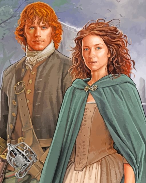 Outlander Movie paint by numbers