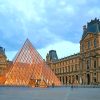 Louvre Museum Paris France paint by numbers