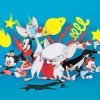 Pinky And Brain Cartoons paint by numbers