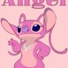 Pinky Angel Disney paint by numbers