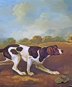 Pointer Dog Animal paint by numbers