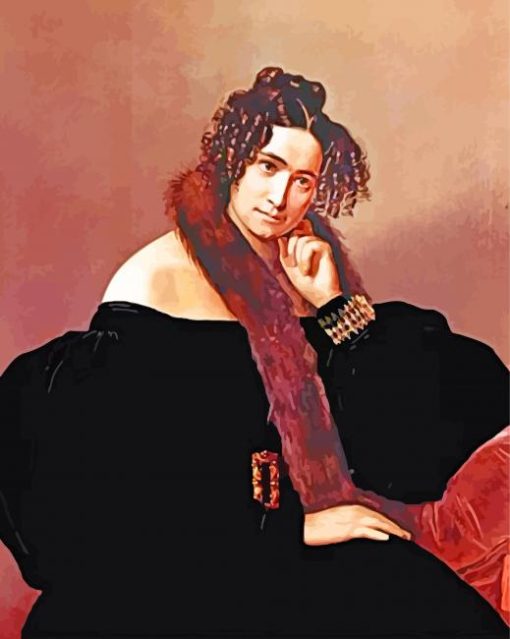 Portrait Of Felicina Caglio Perego Di Cremnago paint by numbers
